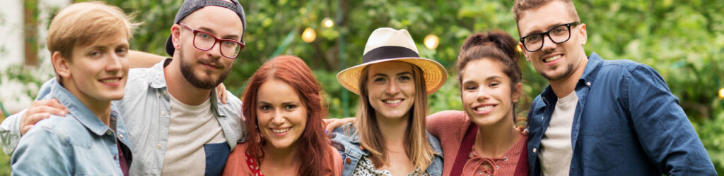 Bild einer Freundesgruppe