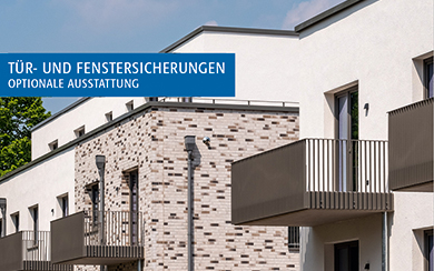 Cover der Broschüre "Tür und Fenstersicherungen"