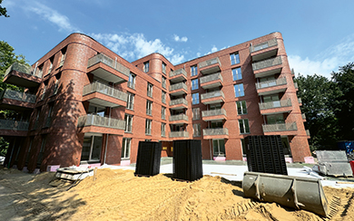 Baustelle Neuwiedenthal